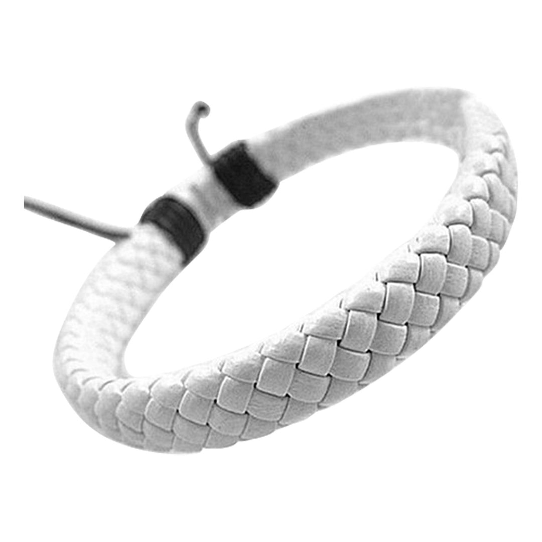 Handmade Woven Bracelet Decorative Minimalist Strong Rope Braided Wristband for Outdoor Image 3