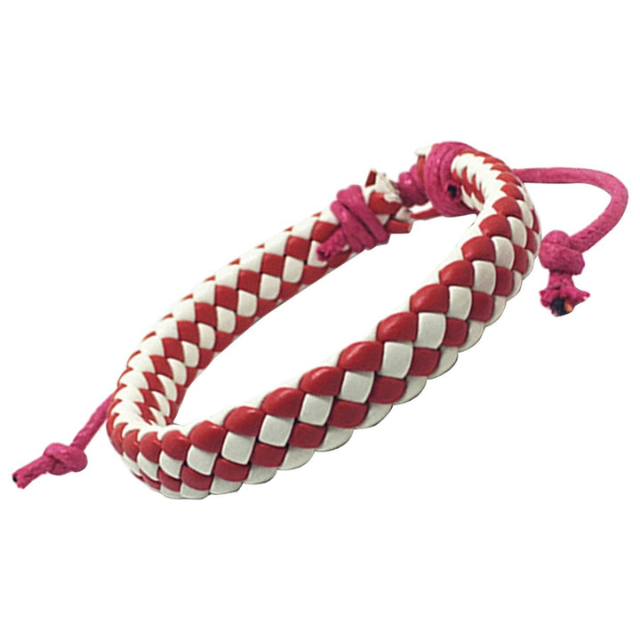 Handmade Woven Bracelet Decorative Minimalist Strong Rope Braided Wristband for Outdoor Image 7