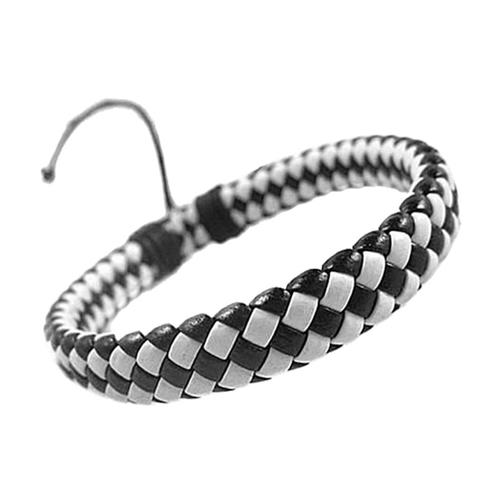 Handmade Woven Bracelet Decorative Minimalist Strong Rope Braided Wristband for Outdoor Image 8