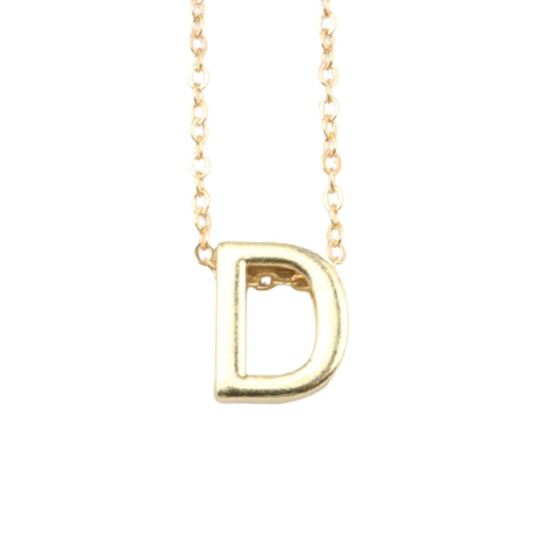 Fashion Women Jewelry DIY Letter Pendant Link Chain Charm Necklace Party Gift Image 4