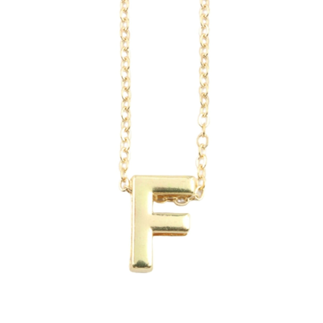 Fashion Women Jewelry DIY Letter Pendant Link Chain Charm Necklace Party Gift Image 7