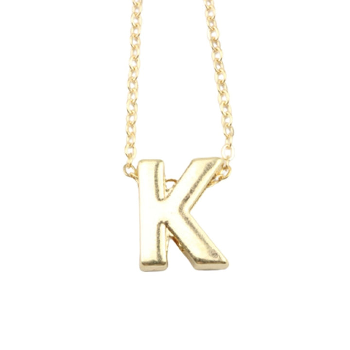 Fashion Women Jewelry DIY Letter Pendant Link Chain Charm Necklace Party Gift Image 12