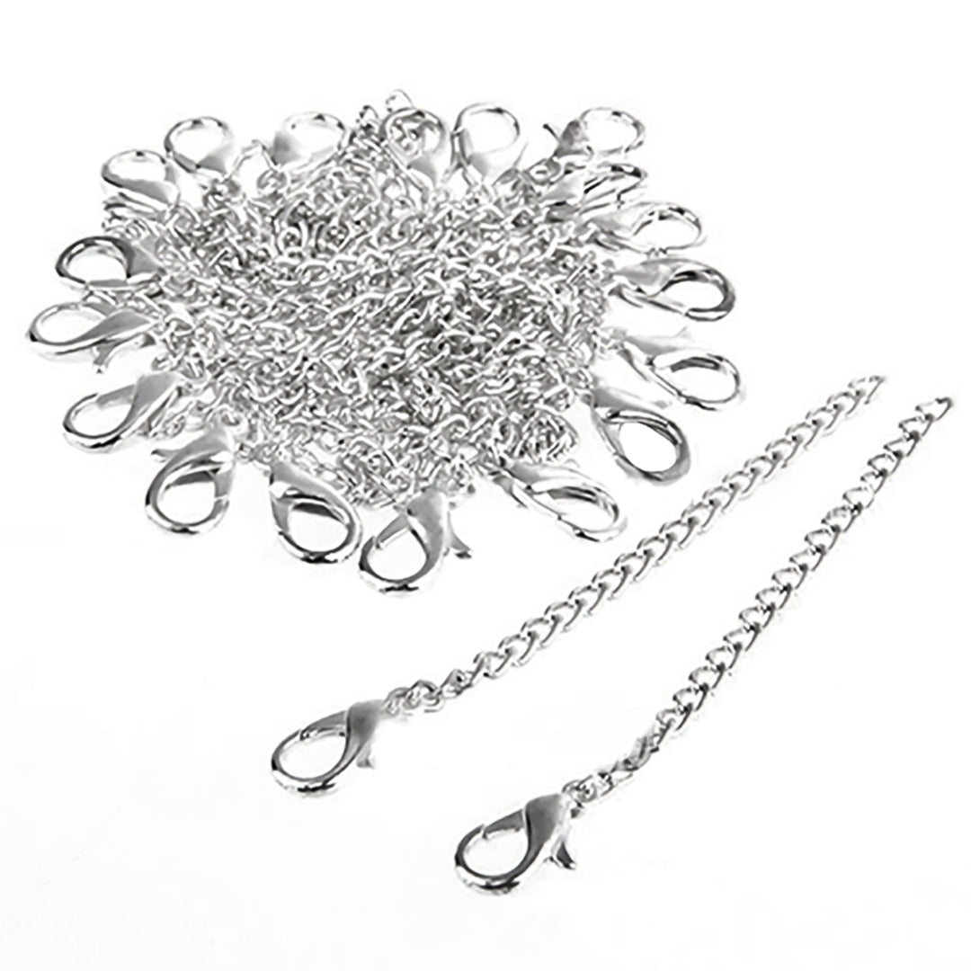 20 Pcs Fashion Silver Plated Bracelet Necklace Extenders Chain Jewelry Findings Image 6