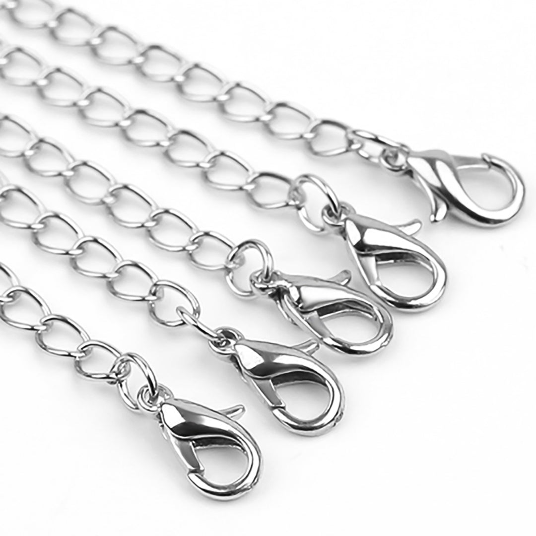 20 Pcs Fashion Silver Plated Bracelet Necklace Extenders Chain Jewelry Findings Image 9