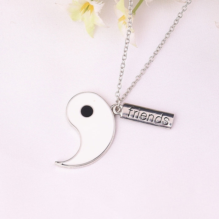 Party Silhouette Chart Pendant Necklace Women Men Jewelry Valentines Day Gift Image 4