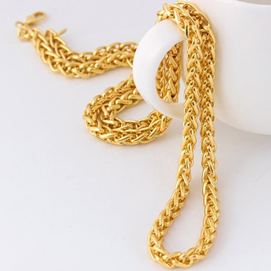 Unique Men Cuban Chain Necklace Hip Hop Theme Party Club Pub Street Jewelry Gift Image 1