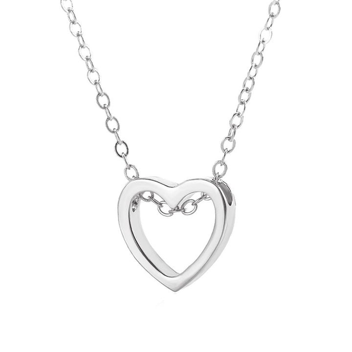 Romantic Loving Heart Pendant Hollow Necklace Party Women Lovers Jewelry Gift Image 6