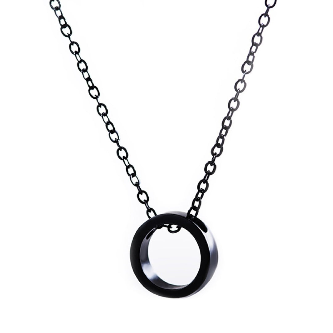 Necklace Round Shape Durable Unisex Fashion Jewelry Necklace Set for Husband Image 7