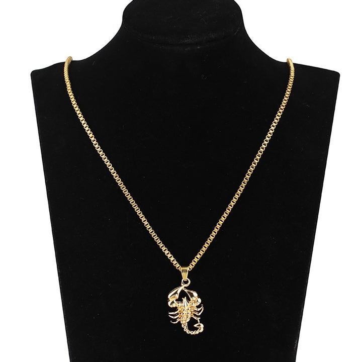 Fashion Men Women Party Jewelry Scorpions Hip-hop Unisex Pendant Necklace Gift Image 3