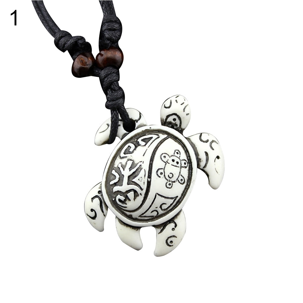 Fashion Turtle Tortoise Pendant Necklace Women Men Party Club Jewelry Gift Image 2