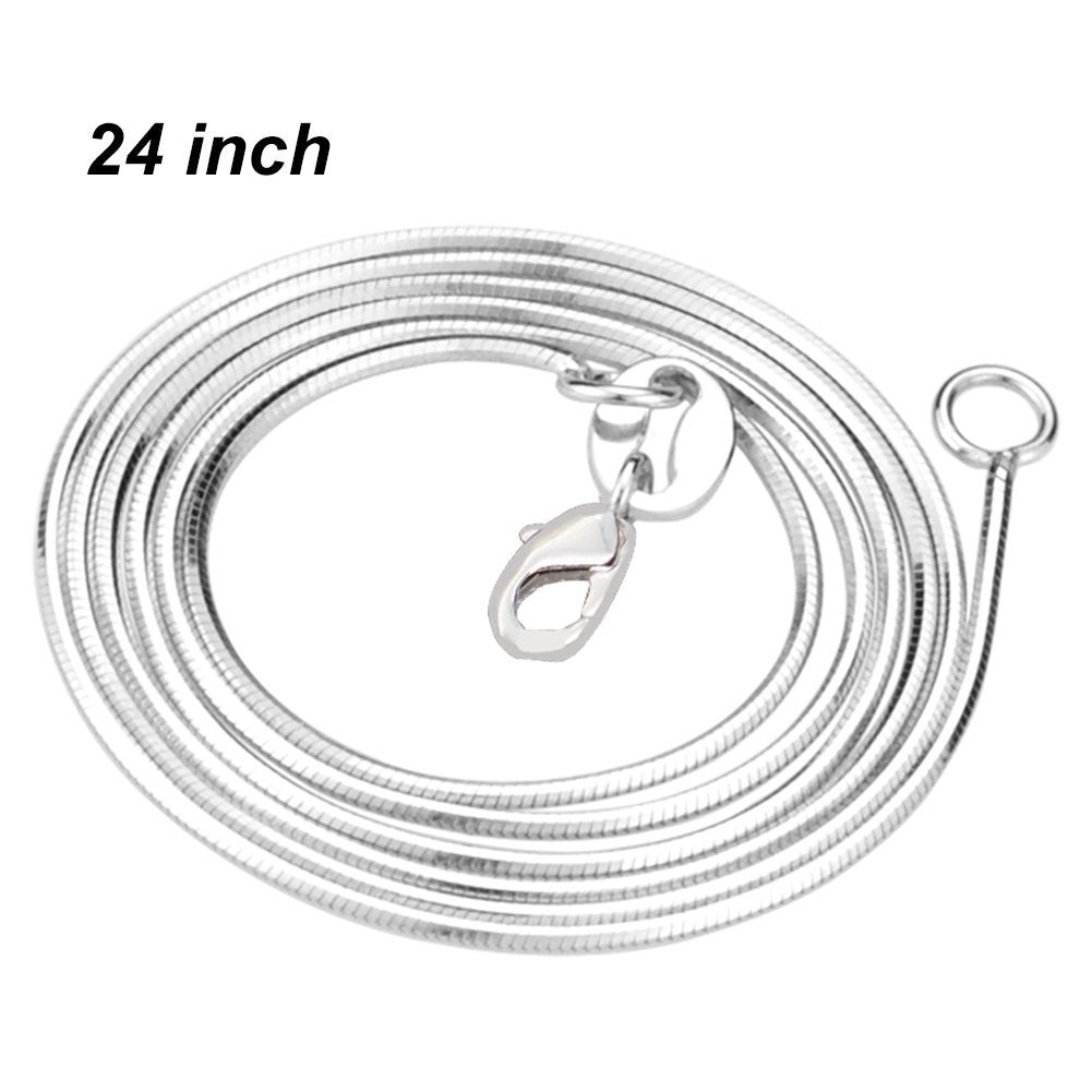 Fashion Women Silver Plated Multi-layer Snake Chain Necklace Party Jewelry Gift Image 1