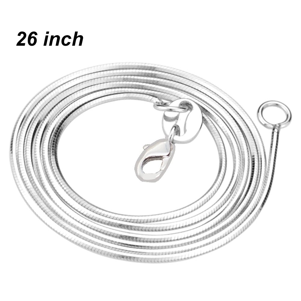 Fashion Women Silver Plated Multi-layer Snake Chain Necklace Party Jewelry Gift Image 1