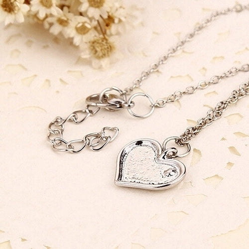 Love Heart Pendant Rhinestone Godmother Necklace Jewelry Mothers Day Mom Gift Image 4