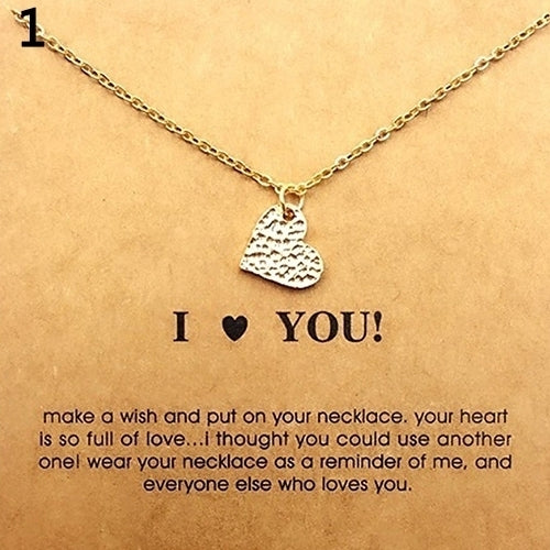 Women Fashion Love Heart Star Elephant Pendant Choker Charm Jewelry Necklace Image 3