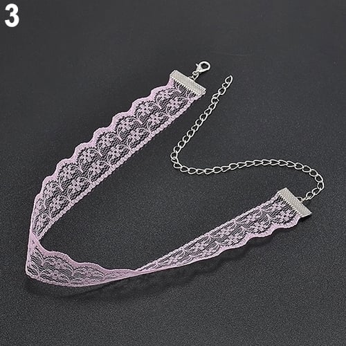 Women Gift Gothic Punk Retro Bohomian Lace Collar Choker Charm Necklace Jewelry Image 1