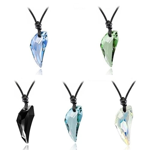 1Pc Men Woman Charm Wolf Tooth Pendant Cool Long Necklace Jwewlry Couples Gift Image 2