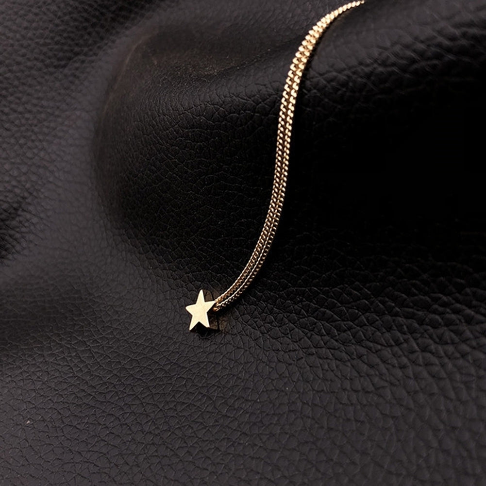 Fashion Women Star Charm Pendant Alloy Chain Necklace Wedding Party Jewelry Gift Image 8