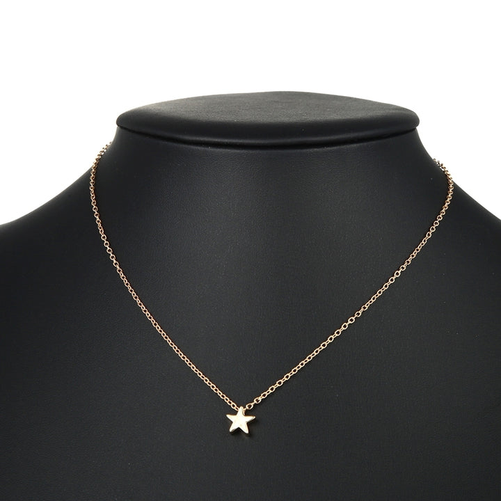 Fashion Women Star Charm Pendant Alloy Chain Necklace Wedding Party Jewelry Gift Image 11