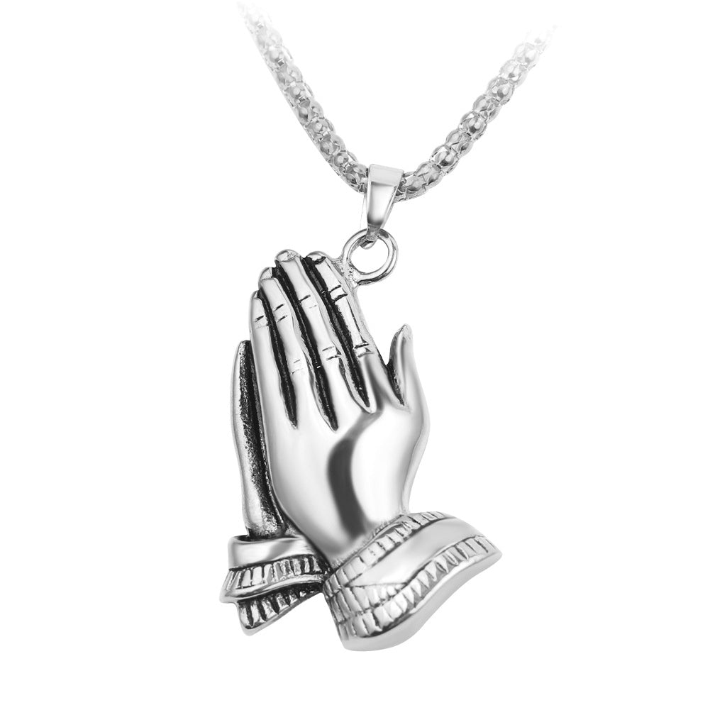 Men Fashionable Gashapon Figure Pendant Long Chain Necklace Jewelry Accessory Image 10