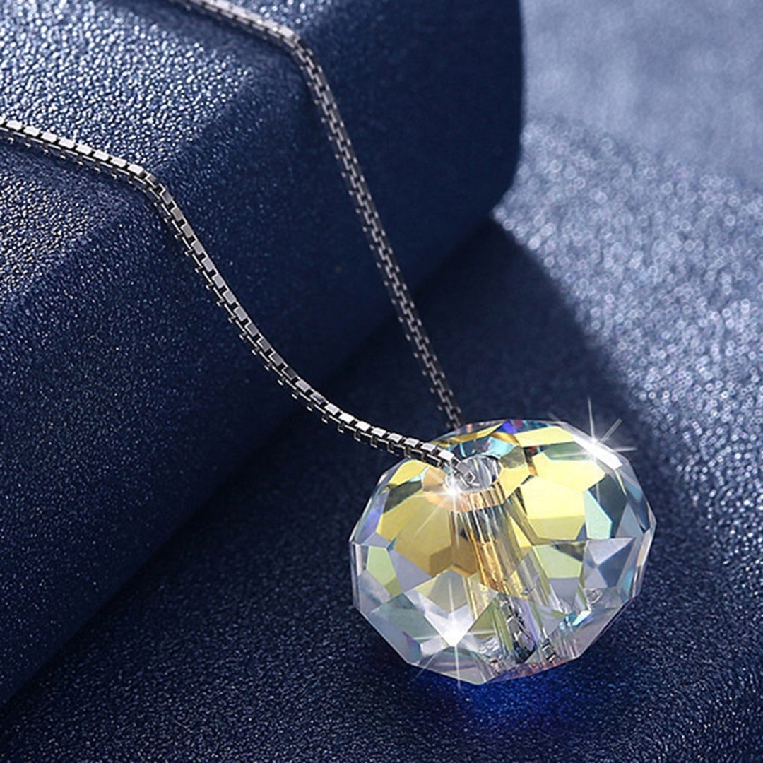 SILVERHOO Women Necklace Non-allergic Decorative Comfortable Ladies Ball Shaped Pendant Necklace Fashion Accessories Image 9