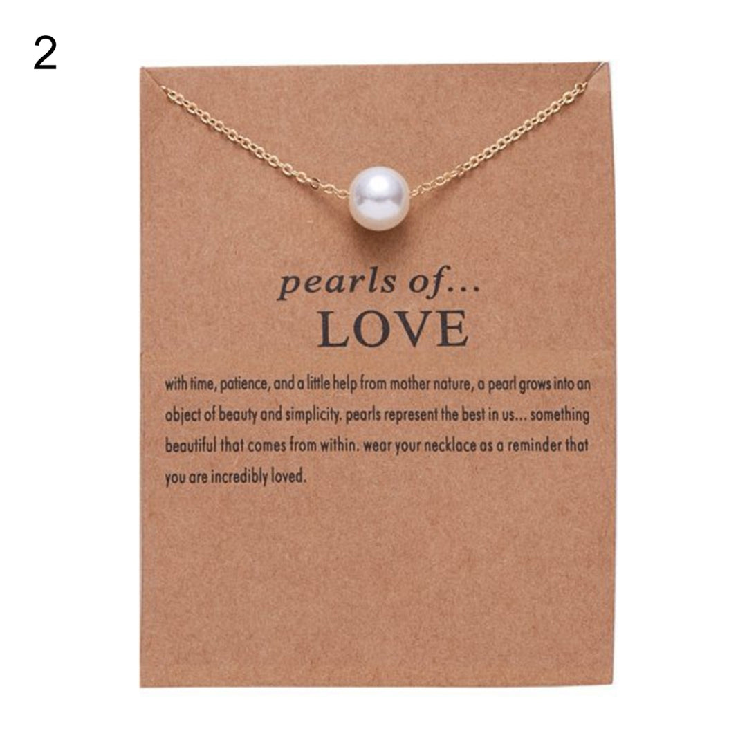 Women Pendant Alloy with Card Creative Mini Wing Shape Collarbone Chain Small Gift Image 3