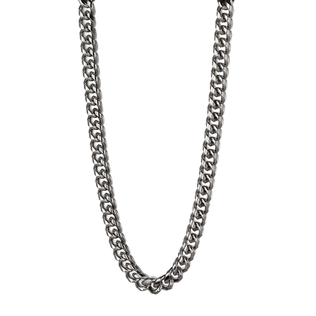 Chain Thick Long Necklace Titanium Steel Punk Wide Chain Necklace Jewelry Accessory Image 8