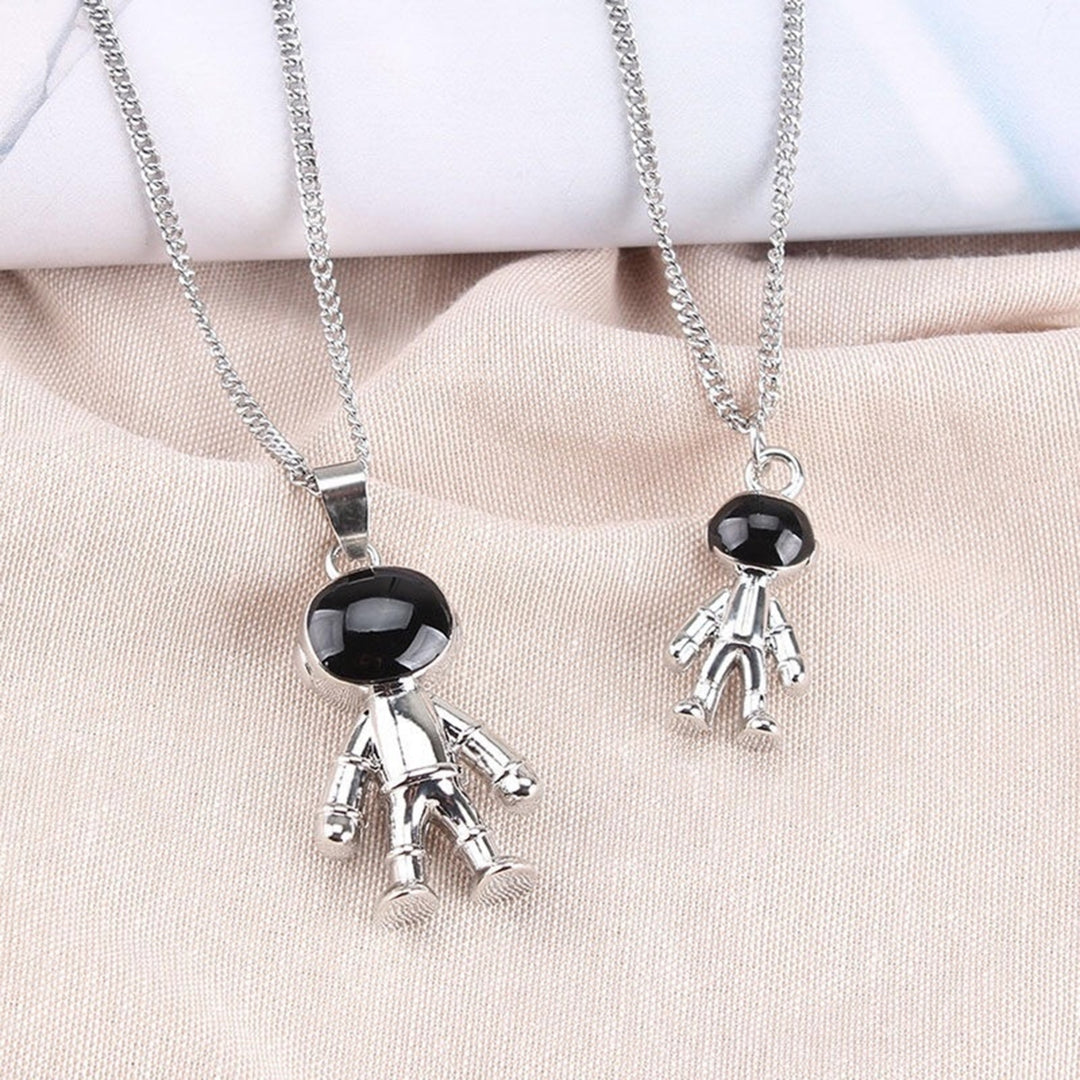 Fashion Jewelry Necklace All-match Unisex Spaceman Women Necklace for Party Image 1