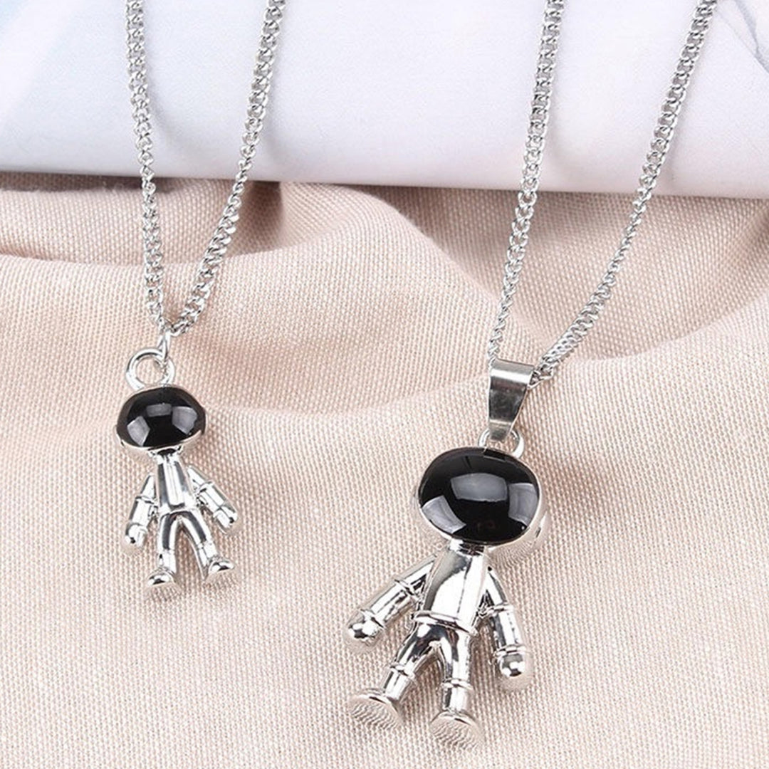 Fashion Jewelry Necklace All-match Unisex Spaceman Women Necklace for Party Image 7