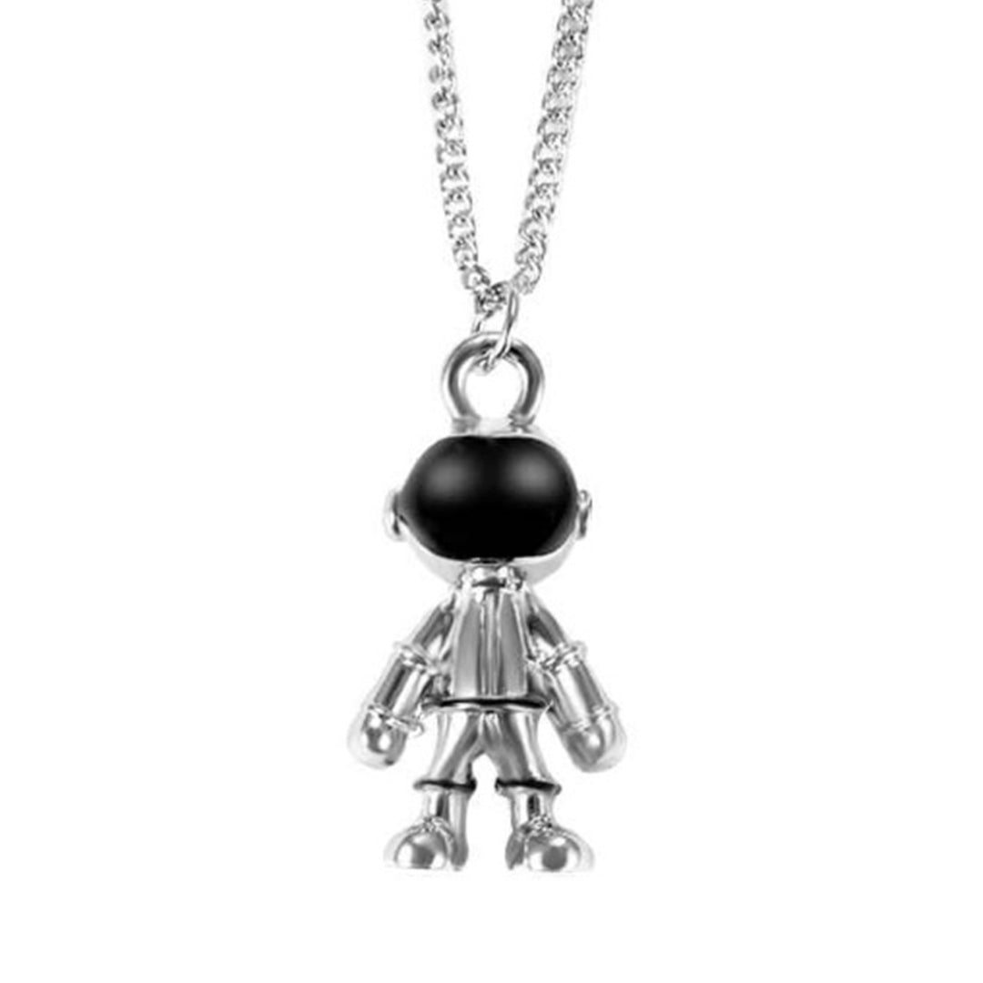 Fashion Jewelry Necklace All-match Unisex Spaceman Women Necklace for Party Image 9