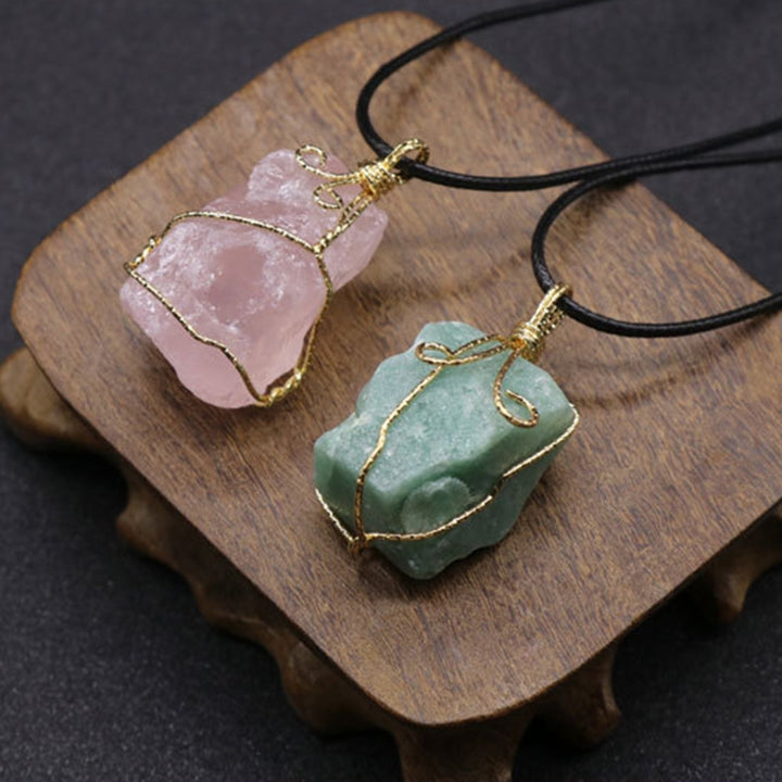 Necklace Pendant Faux Crystal Irregular Stone Shape Unisex Bright Color DIY Jewelry Pendant Jewelry Gifts Image 10