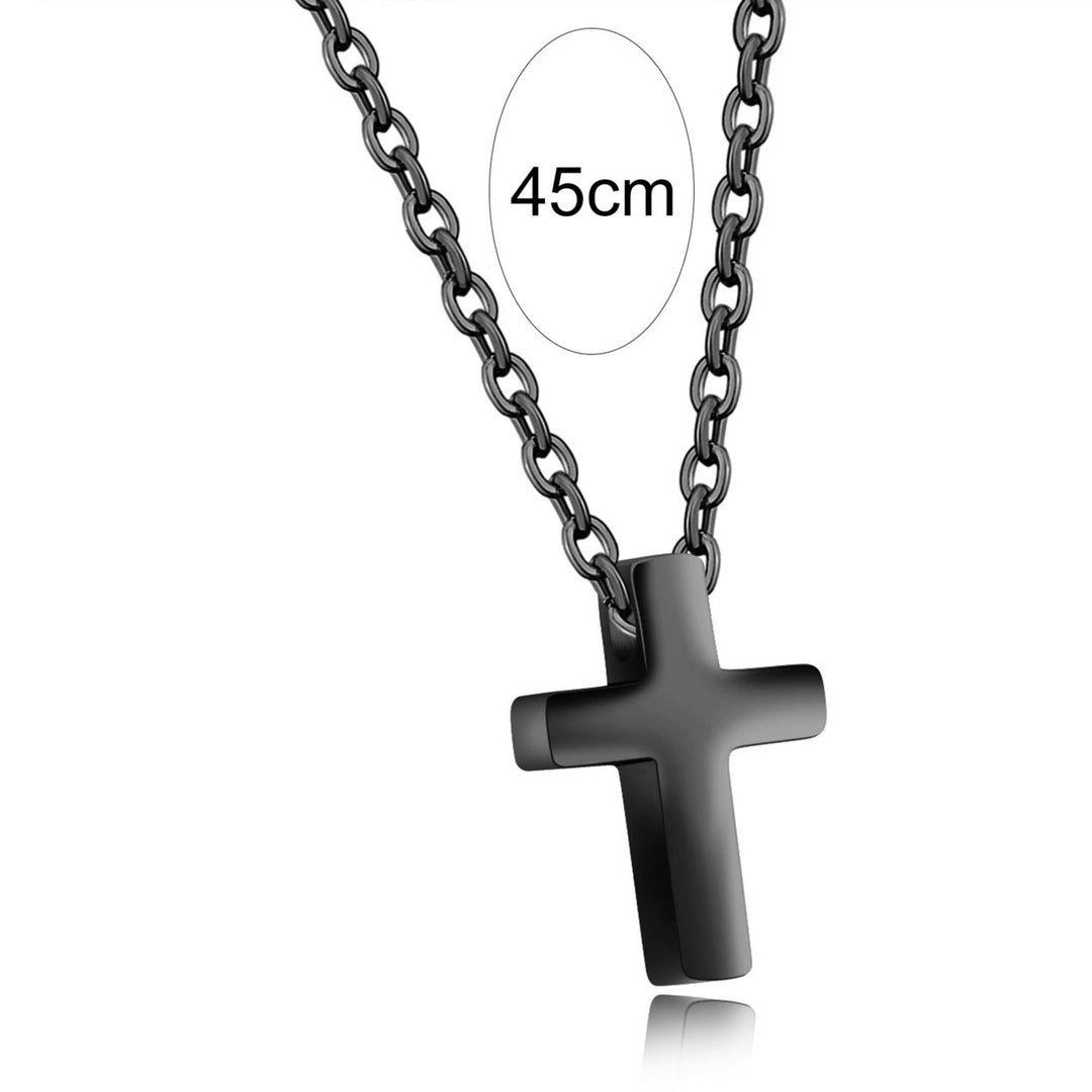 Pendant Necklace Geometric Hip Hop Alloy Fashion Appearance Lightweight Necklace for Festival Image 8