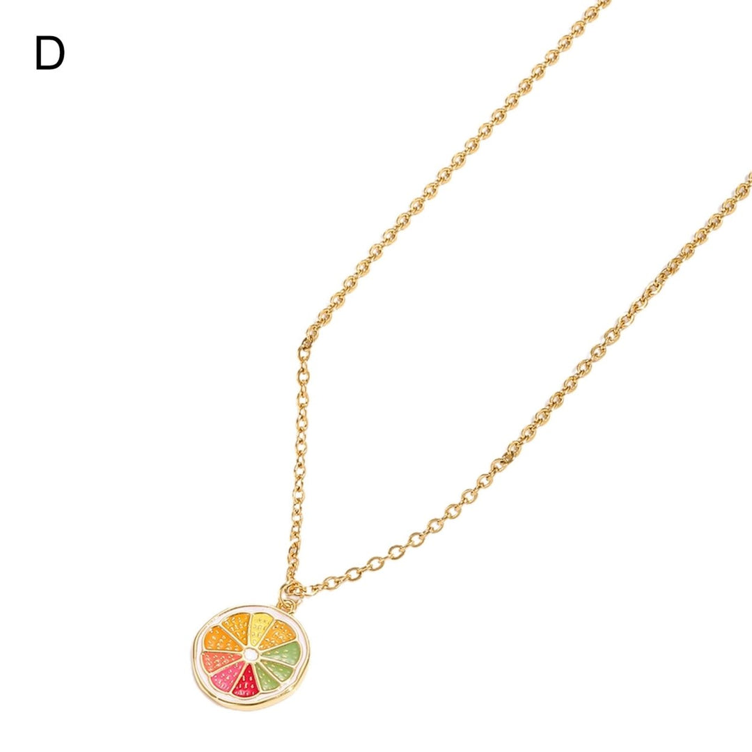 Pendant Necklace Grape Plated Jewelry Exquisite Bright Luster Necklace for Daily Wear Image 4