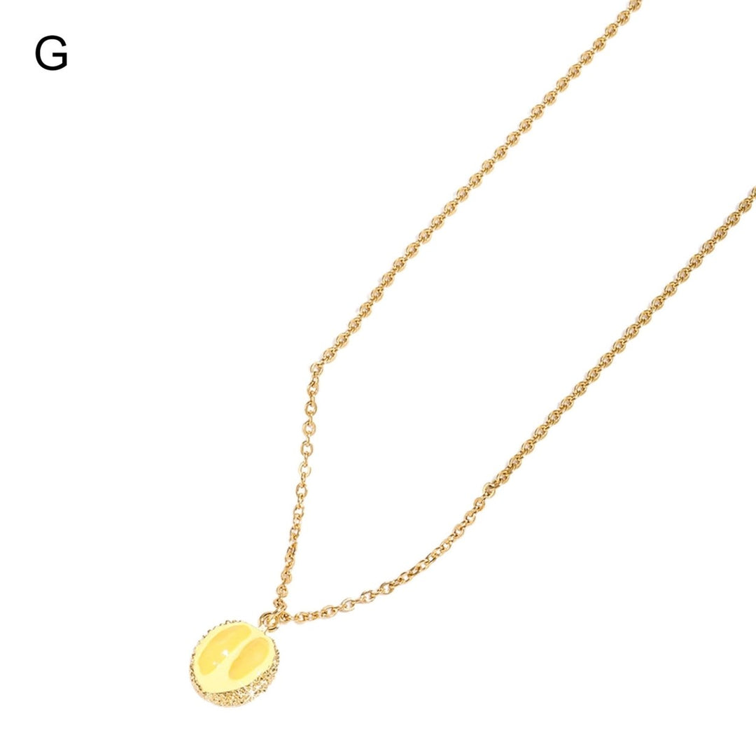 Pendant Necklace Grape Plated Jewelry Exquisite Bright Luster Necklace for Daily Wear Image 7