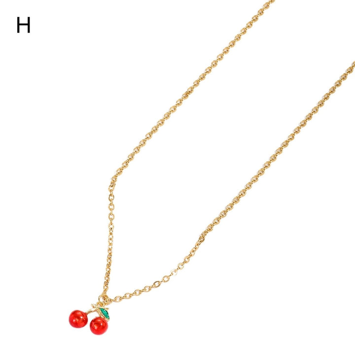 Pendant Necklace Grape Plated Jewelry Exquisite Bright Luster Necklace for Daily Wear Image 8