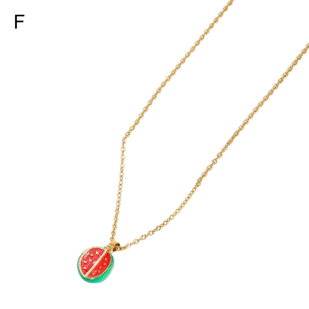 Pendant Necklace Grape Plated Jewelry Exquisite Bright Luster Necklace for Daily Wear Image 9