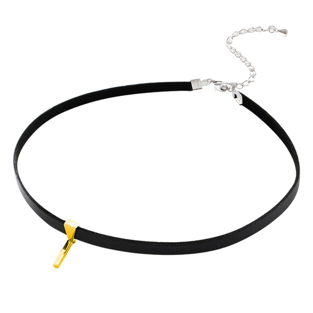 Minimalist Clavicle Chain Simple Charming Geometric Style Necklace Choker for Daily Wear Image 1