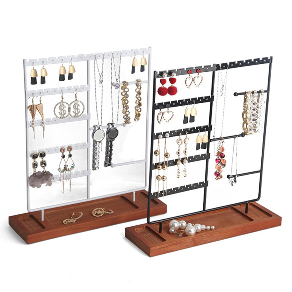 Earrings Display Stands Non-Slip Space-Saving Sturdy Practical Earrings Rack for Home Image 2