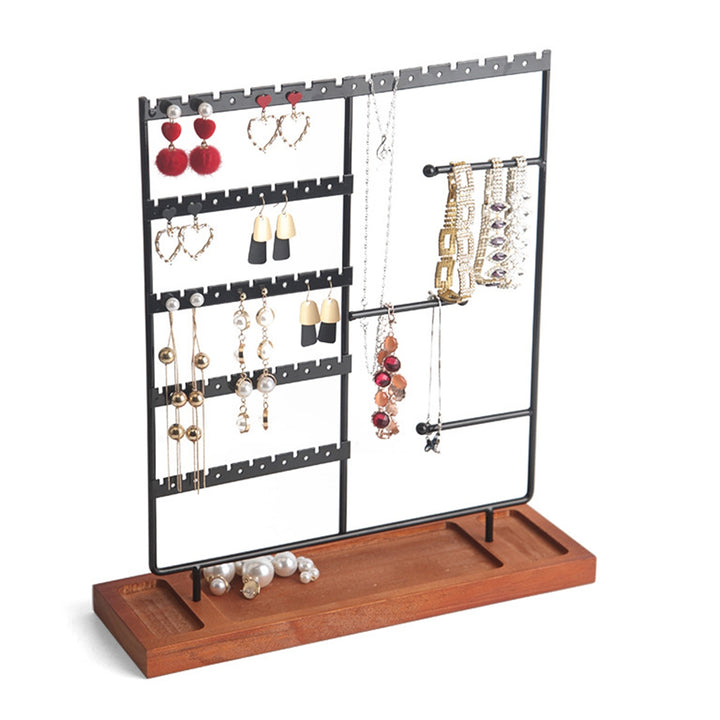 Earrings Display Stands Non-Slip Space-Saving Sturdy Practical Earrings Rack for Home Image 4