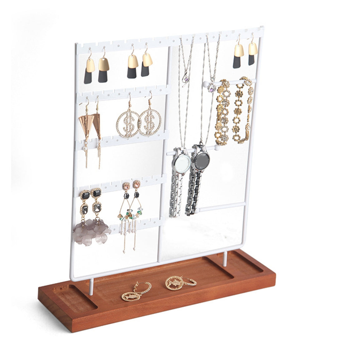 Earrings Display Stands Non-Slip Space-Saving Sturdy Practical Earrings Rack for Home Image 7