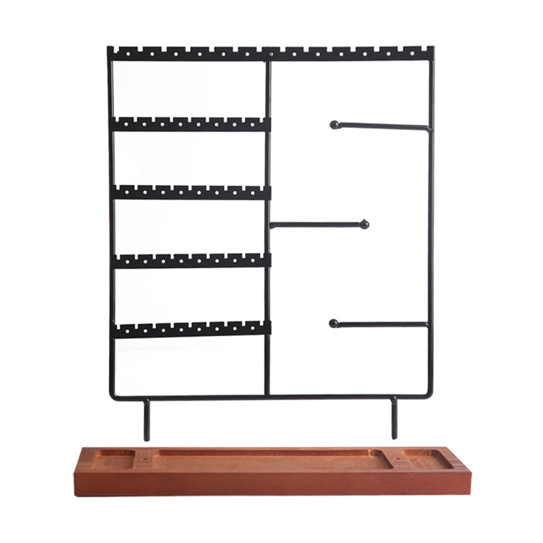 Earrings Display Stands Non-Slip Space-Saving Sturdy Practical Earrings Rack for Home Image 12