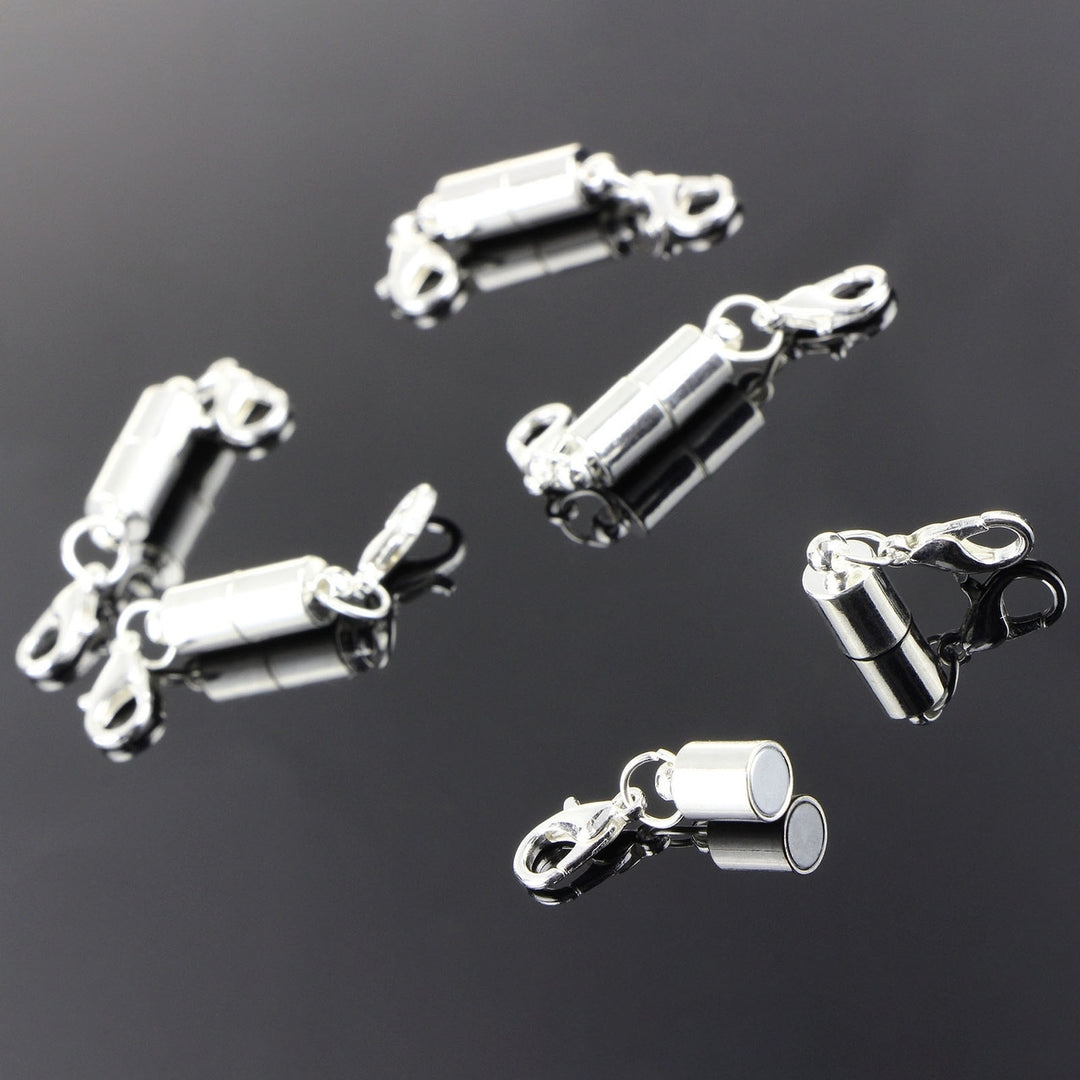5Pcs Necklace Clasps Plated Multipurpose DIY Bracelet Anklet Lobster Clasps Magnet Buckles Jewelry Findings Image 3