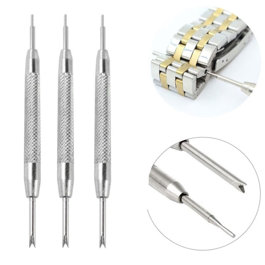 Stainless Steel Watch Strap Band Opener Spring Bars Link Pins Remover Tools Image 1