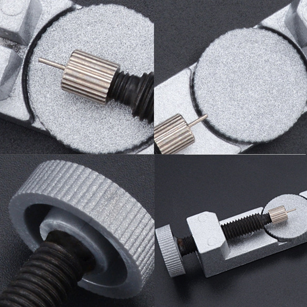 Adjustable Watch Strap Link Pin Remover DIY Band Adjuster Repairing Tool Kit Image 9