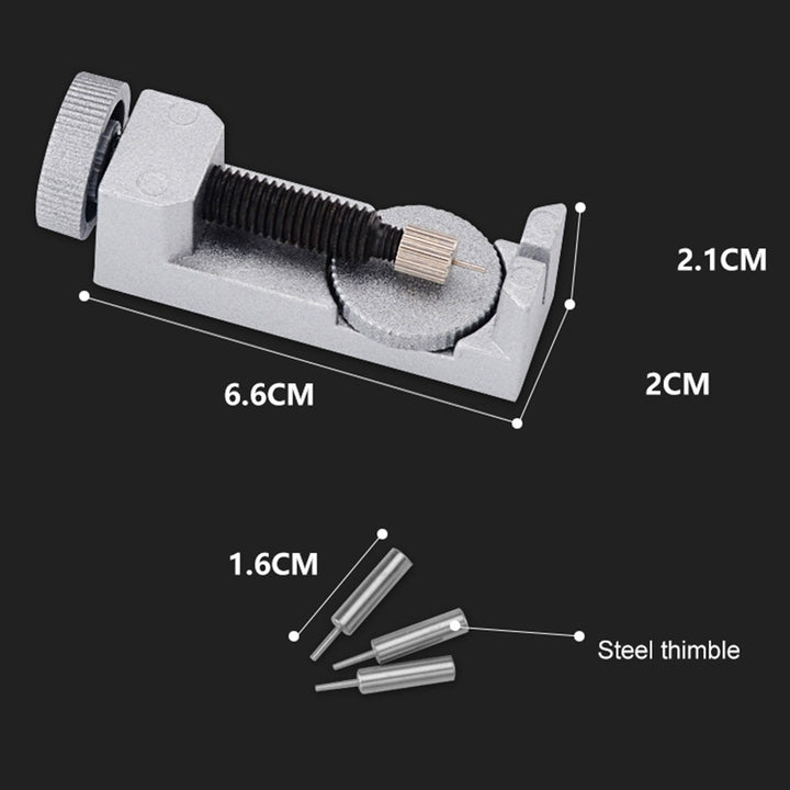 Adjustable Watch Strap Link Pin Remover DIY Band Adjuster Repairing Tool Kit Image 11