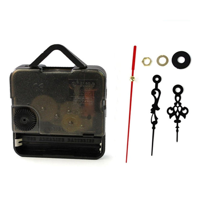 Silent Quartz Wall Clock Movement Kit Parts Tool with Hands for DIY Cross-Stitch Image 3