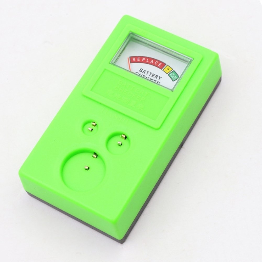 Universal 3V 1.55V AA/AAA Cell Button Battery Tester Checker Tool Accuracy Image 1