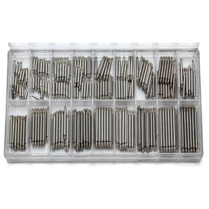 8-25mm 360Pcs Stainless Steel Spring Bars Strap Link Pins Watch Band Repair Tool Image 3