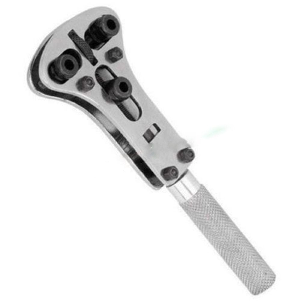 Wrist Watch Case Opener Adjustable Screw Back Remover Wrench Repair Tool Image 4