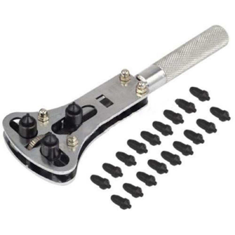 Wrist Watch Case Opener Adjustable Screw Back Remover Wrench Repair Tool Image 7