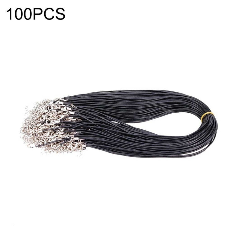 40/70/100Pcs Beading Cord Colorful Wax Rope Necklace Handmade DIY String Jewelry Image 3